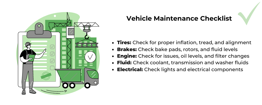 vehicle maintenance checklist